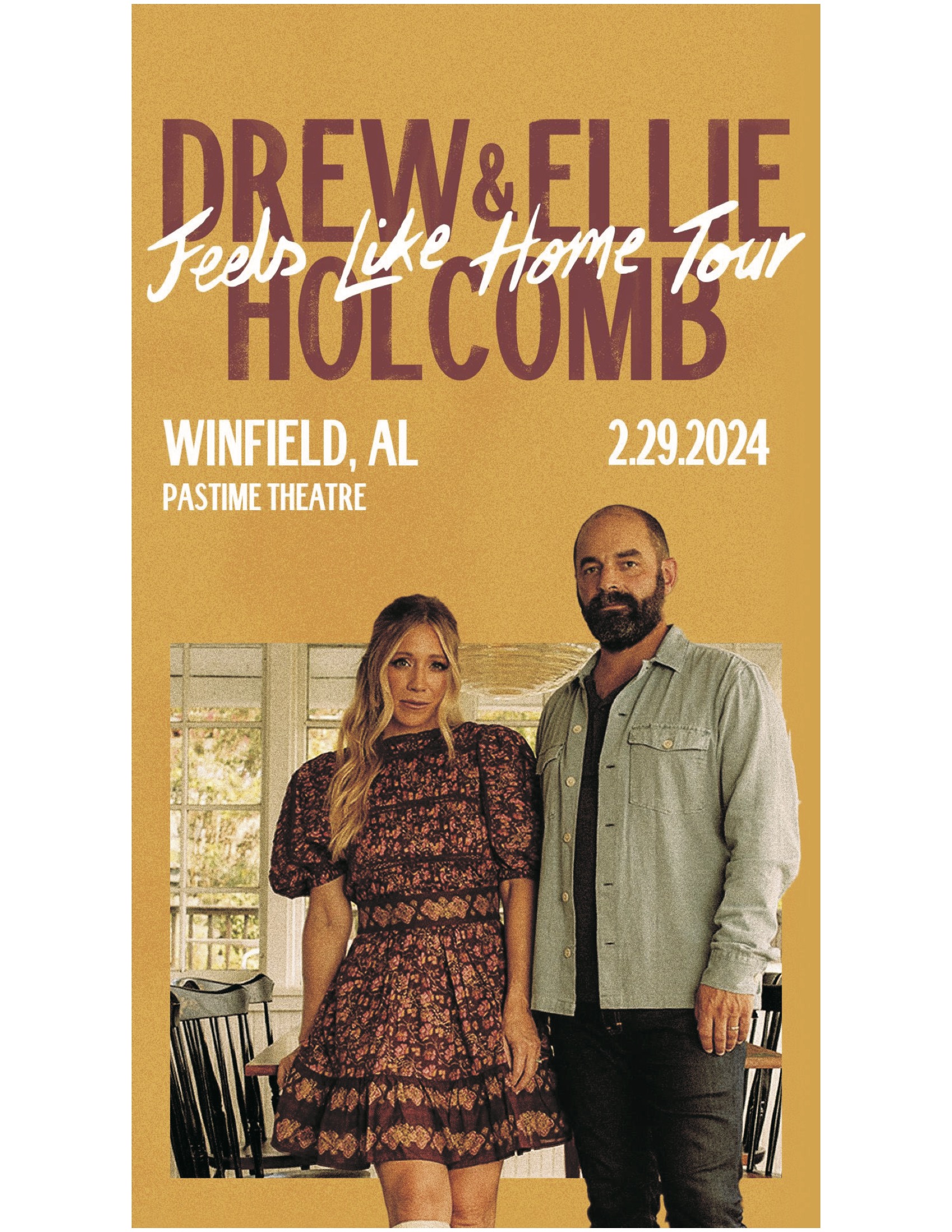 Tickets Feels Like Home Tour An Evening with Drew and Ellie